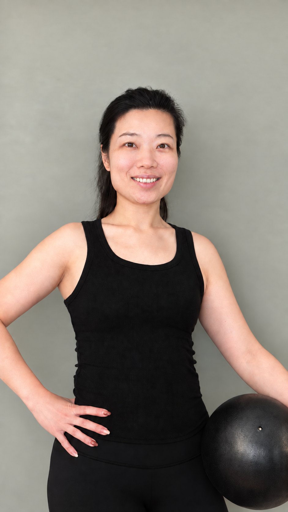 Portrait of Karen, Pilates instructor